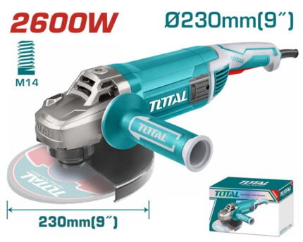 TOTAL ANGLE GRINDER 2.600W - 230MM (TG1262306)