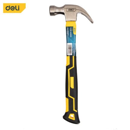 DELI CLAW HAMMER WITH FIBERGLASS HANDLE 250 GRAMS | EDL5001