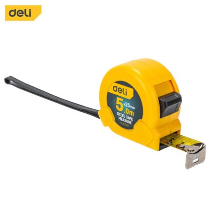 DELI SELF-LOCKING TAPE MEASURE 5MX25MM | DL280525Y