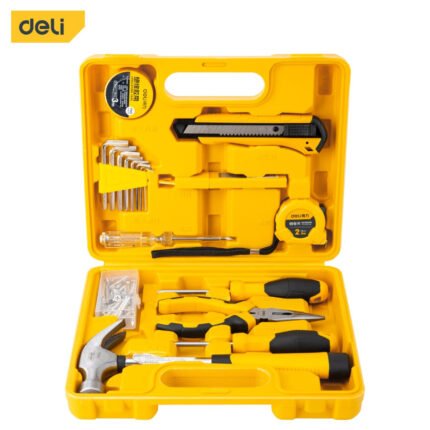 DELI HOUSEHOLD TOOL KIT 18 PCS SET | EDL1018J