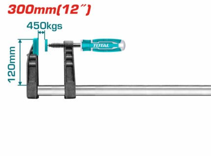 THT1321201 F CLAMP WITH PLASTIC HANDLE