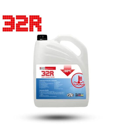 RZOIL RZ32R G12+ RED RADIATOR COOLANT 50/50 5L