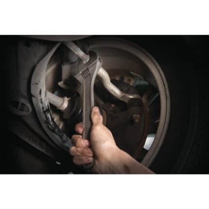 ADJUSTABLE WRENCH, PHOSPHATE FINISH