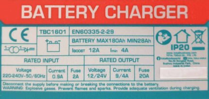 TBC1601 BATTERY CHARGER