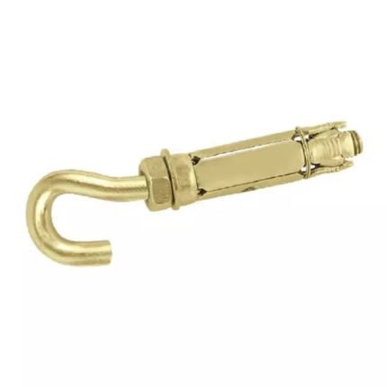TOTAL RAW BOLT ANCHOR WITH HOOK M6 PACK OF 16