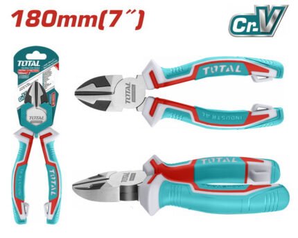 TOTAL DIAGONAL CUTTING PLIER 180MM (THT230706)