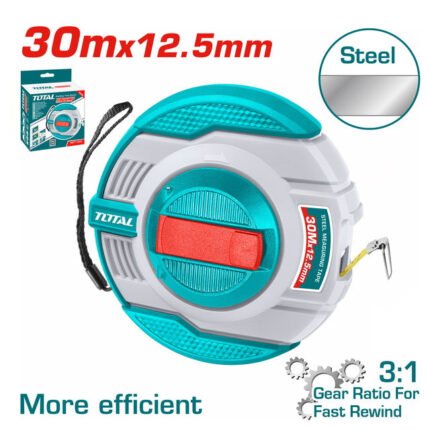 TOTAL STEEL MEASURING TAPE 30M (TMT11306)