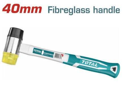 TOTAL RUBBER AND PLASTIC HAMMER 200GR (THT77406)