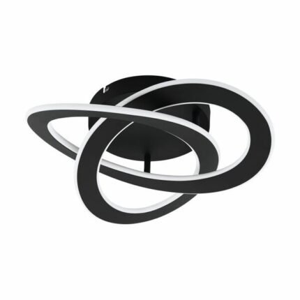 EGLO ROLIMARE CEILING LAMP LED BLACK+WHITE | EGL00391
