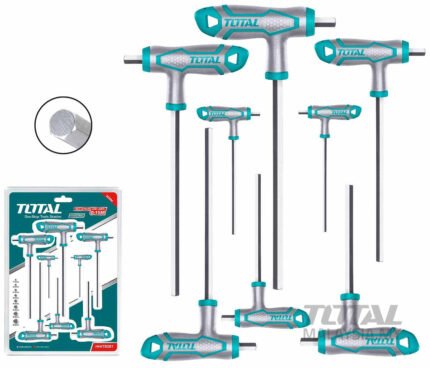 THHW8081 8 PCS T-HANDLE HEX WRENCH SET