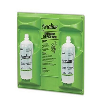 BACKBOARD OF HONEYWELL EYEWASH - 2 BOTTLES 32 OZ EACH | 32-000455-0000