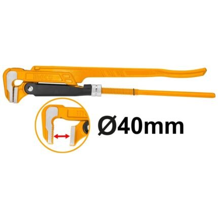 90° HEAVY DUTY SWEDISH PIPE WRENCH 1"