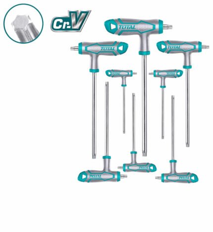 THHW8083 8 PCS T-HANDLE TORX WRENCH SET