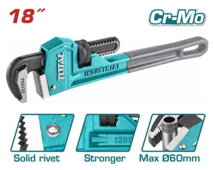 TOTAL PIPE WRENCH 18" / 450MM (THT171186)