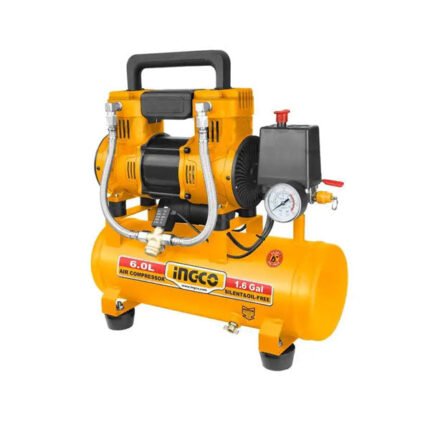 INGCO AIR COMPRESSOR 6L 1.5HP OIL-FREE ACS111062