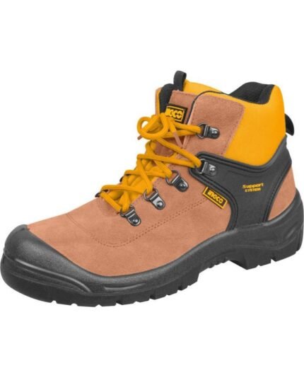 INGCO SUPER SSH12SB SAFETY BOOTS DURABLE WORK FOOTWEAR FOR ALL SIZES
