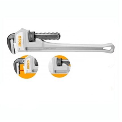 ALUMINIUM HANDLE PIPE WRENCH 18"
