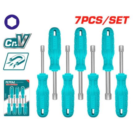 TOTAL 7PCS NUT SCREWDRIVER SET (TNSS0701)