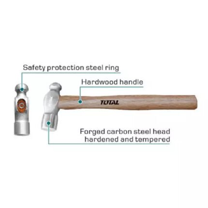 TOTAL BALL PEIN HAMMER 660G HARDWOOD HANDLE THTW7424