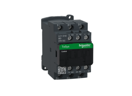 CONTACTOR 7.5KW, COIL 24VDC | LC1D18BD
