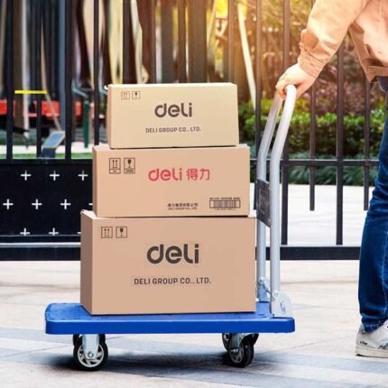 DELI PLASTIC TROLLEY HAND TRUCK LARGE 60 X 90CM 300KG | DL6112