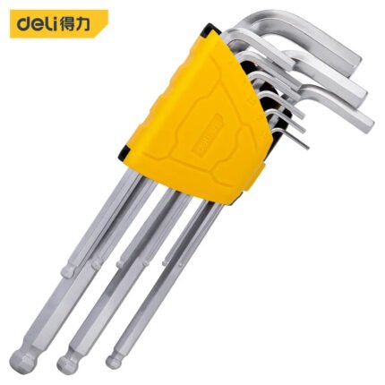 DELI LONG BALL HEAD HEX KEY SET 9-PIECE | DL3088