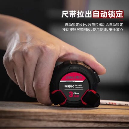DELI STEEL TAPE MEASURE 3M X 16MM HEAVY DUTY | DL3800