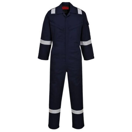 PORTWEST ARAFLAME SILVER FLAME RESISTANT COVERALL | NAVY