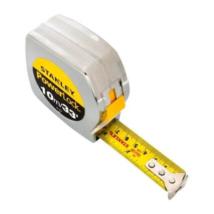 STANLEY POWERLOCK 10M/33FT PLASTIC CASE TAPE MEASURE | STHT33463-8