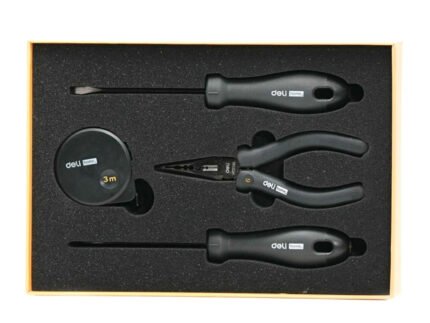 DELI HOME SERIES GRAY HAND TOOL SET 4 PIECE | HT0004C