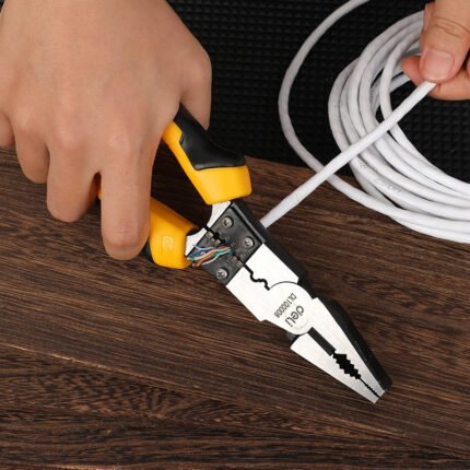 DELI MULTIFUNCTION COMBINATION PLIER 8.5" | EDL100008