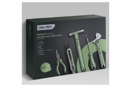 DELI HOME SERIES GREEN 8 PIECE TOOL SET | HT0008L
