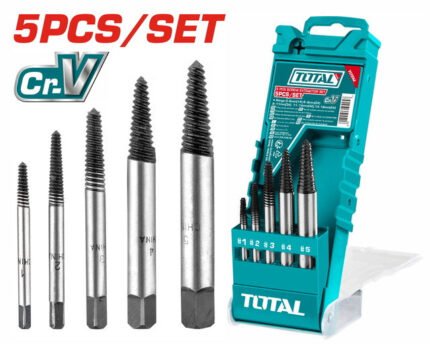TOTAL 5PCS SCREW EXTRACTOR SET (TACSE0056)
