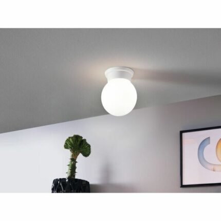 EGLO DURELO CEILING LIGHT E27*1 28W WH | EGL00300