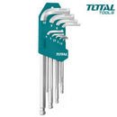 TOTAL TOOLS BALL POINT HEX EXTRA LONG ALLEN KEY 9 PCS 1.5-10 MM - THT106292
