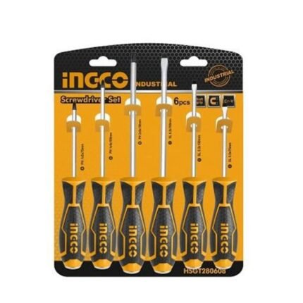 GO-THROUGH SCREWDRIVER SET 6PCS