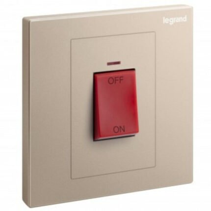 LEGRAND GALION ROSE GOLD 1G 1W 45A DP SW | LEG00012