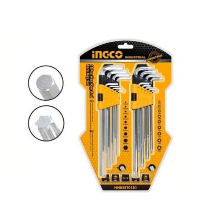 HEX AND TORX KEY SET 18PCS