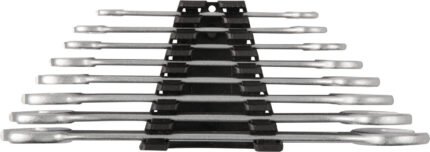 DOUBLE OPEN RING WRENCH SET 8PCS; | 4442