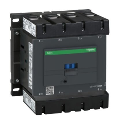 CONTACTOR, 115KW, ITH= 250A COIL 220VAC, 4P | LC1D115004M7