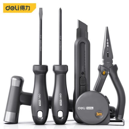 DELI HOME SERIES GRAY 6-PIECE TOOL SET | HT0006C