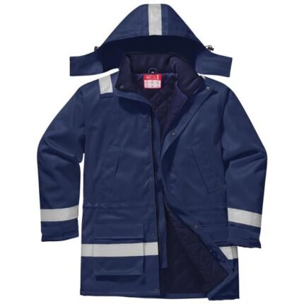 PORTWEST FR WINTER JACKET NAVY BLUE | FR59