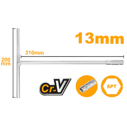 T-HANDLE SOCKET WRENCH 13MM