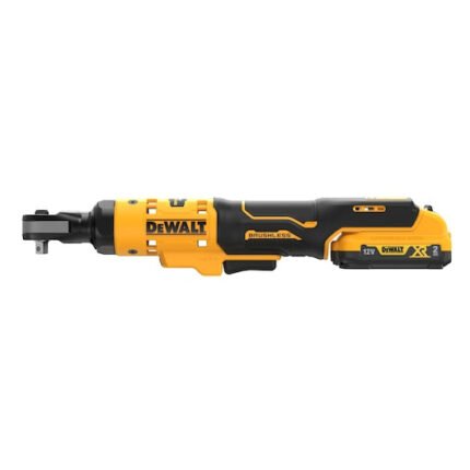12V XR BRUSHLESS 1/4" OPEN HEAD RATCHET - 1 X 2AH