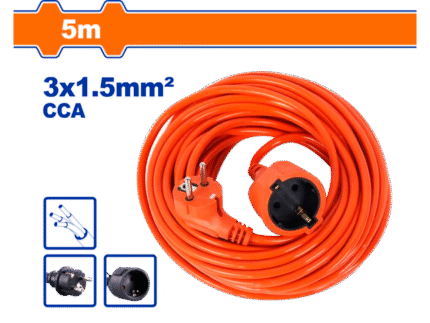 5M EXTENSION CORD SCHUKO PLUG