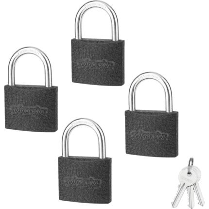 WADFOW WPD5444 IRON PADLOCK SET 38MM