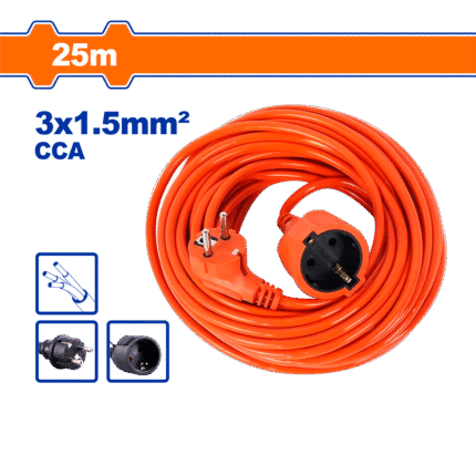 WADFOW 25M EXTENSION CABLE ORANGE