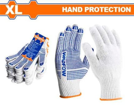 KNITTED PVC DOTS GLOVES WKG1801