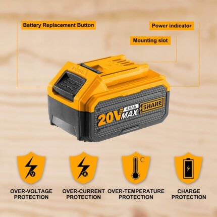 INGCO 5.0 AH 20V LITHIUM-ION BATTERY PACK | FBLI2003