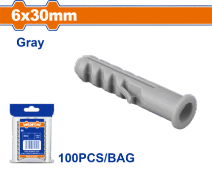 WADFOW FISH PLASTIC ANCHOR 6X30MM